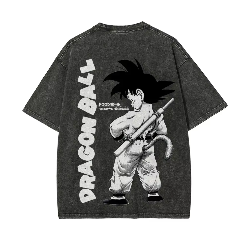 Summer 2026 Kids Clothing - Kaos Oversize Dragon Ball Musim Panas