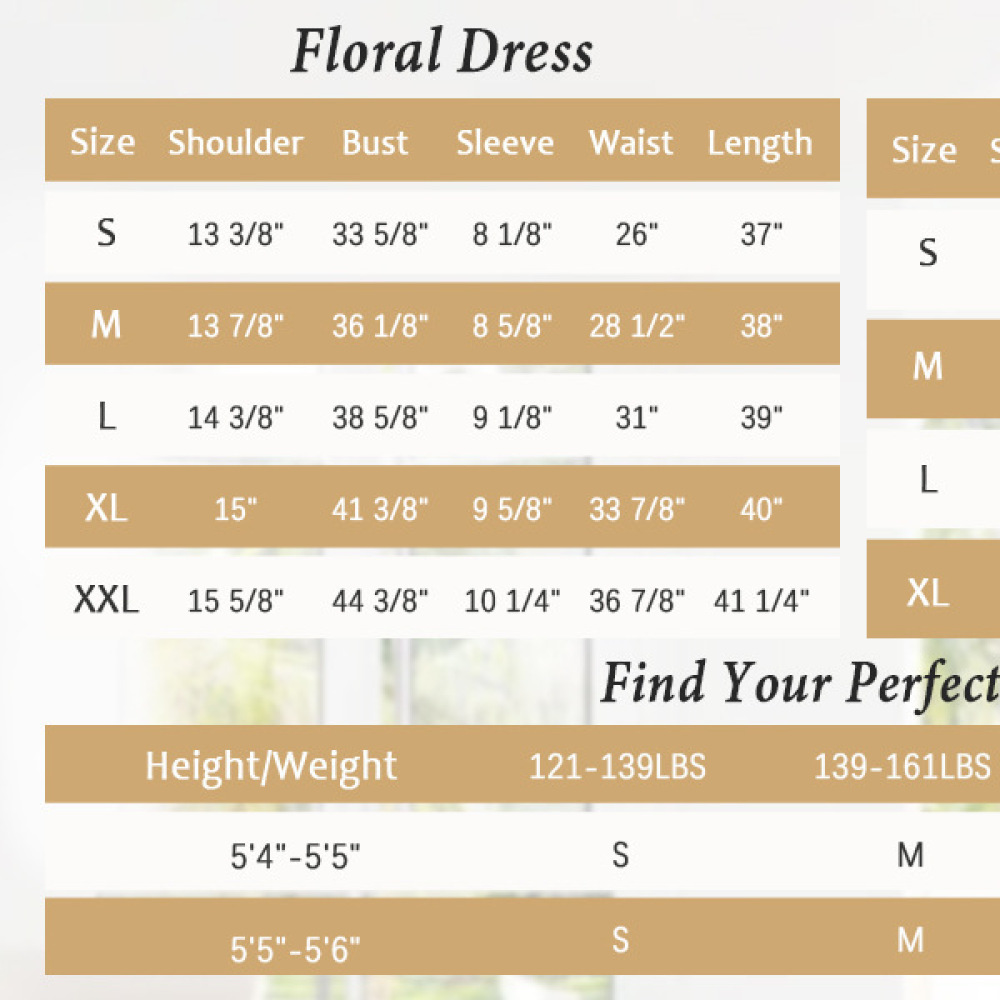 Sundress Midi Floral - Gaun Wanita Motif Bunga Kasual, Kerah