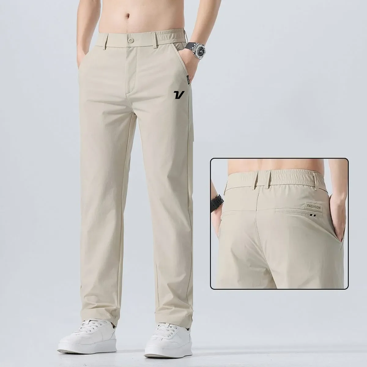 Summer Golf Clothing - Celana Kasual Golf Pria Celana Panjang
