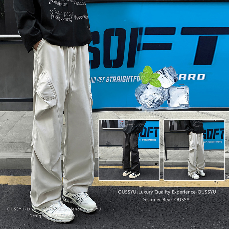 Summer Clothing Brands Men - Celana Cargo Pria Outdoor Anti Air