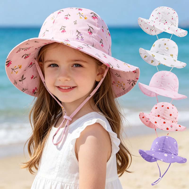 Summer Clothing Capsule - Topi Anak Perempuan 2026 Topi Matahari