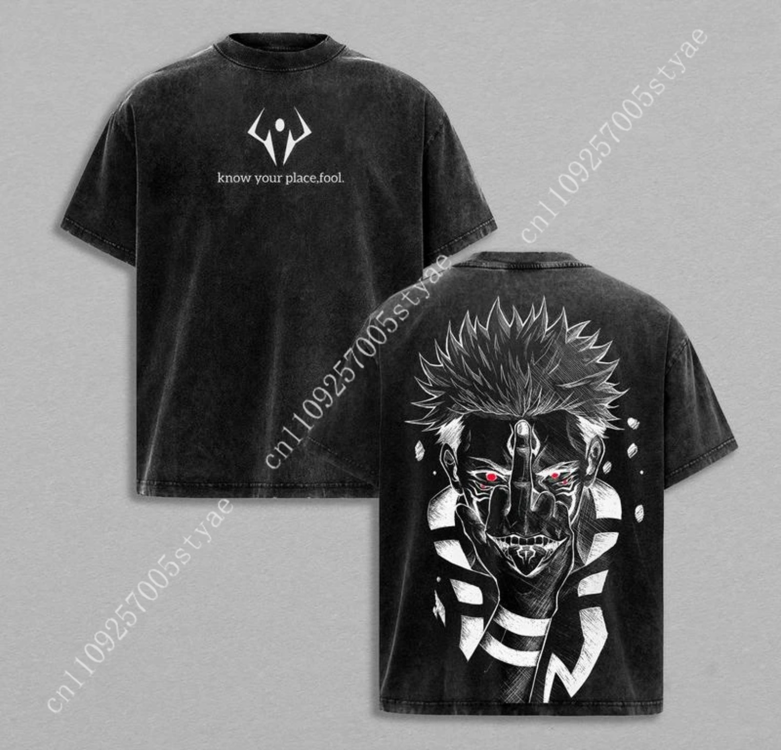 Yours Summer Clothing - Kaos Grafis Anime Ryomen Sukuna Vintage