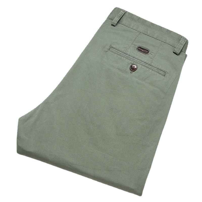 Summer Clothing Brands Men - Celana Kasual Katun 97% Pakaian Musim