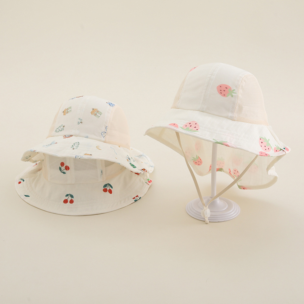 Summer Clothing Capsule - Topi Pantai Bayi Musim Panas Topi