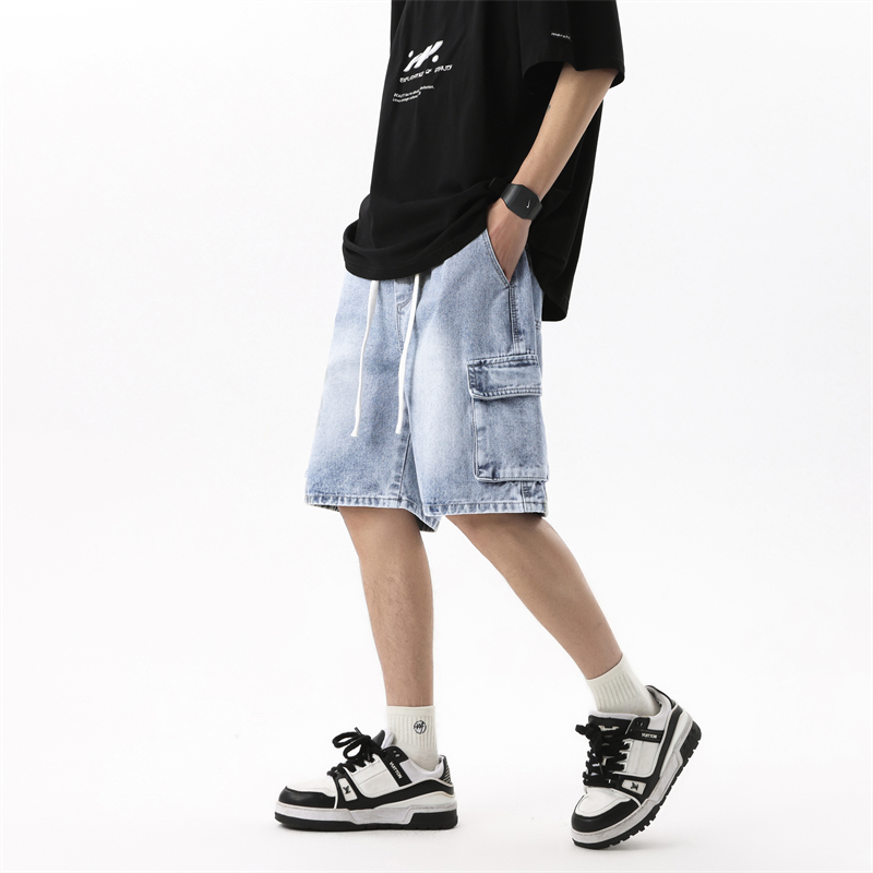 Summer Clothing Brands Men - Celana Pendek Denim Pria Musim Panas