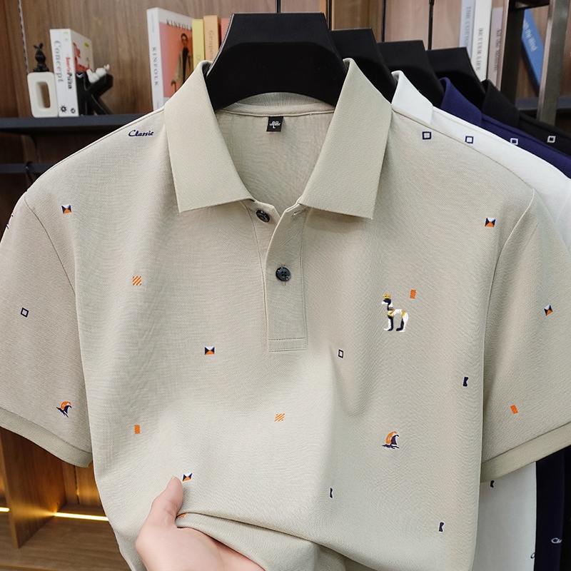 Kaos Polo Pria Lengan Pendek M - Summer Clothing Affordable ulasan dan harga