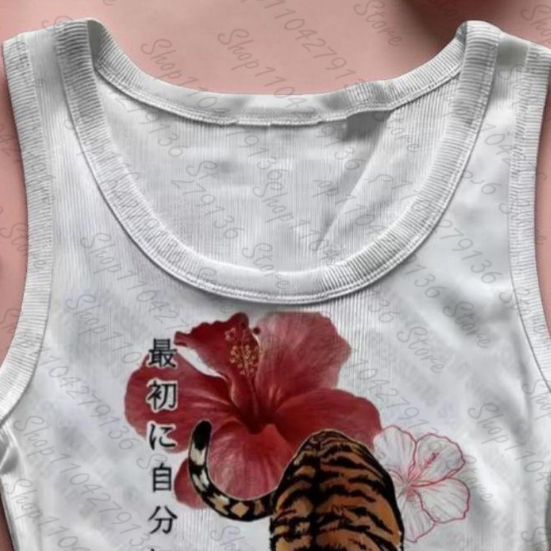 Atasan Kamisol Wanita Motif Hu - Summer Clothing Newborn ulasan dan harga