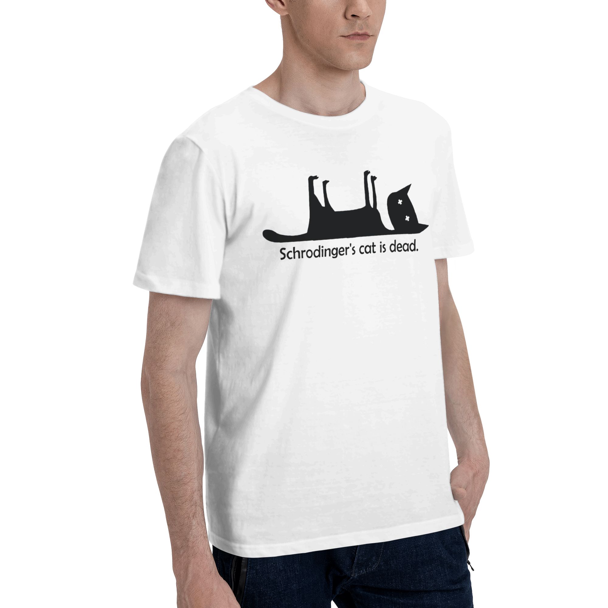 Kaus Schrodinger's Cat Is Dead - Summer Clothing Ideas Men ulasan dan harga
