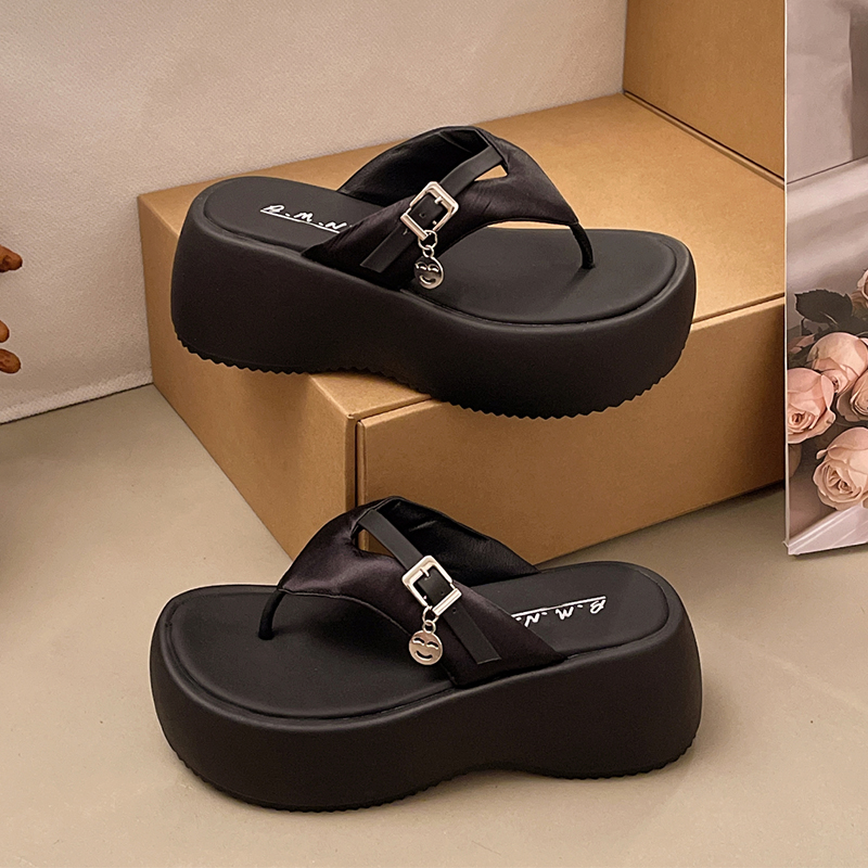 Sandal Wanita Motif Leopard, J - Summer Clothing Fabric ulasan dan harga
