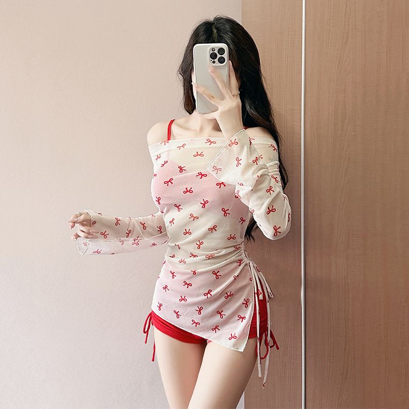 Set Baju Renang Wanita 3 Poton - Bikini Set Push Up ulasan dan harga