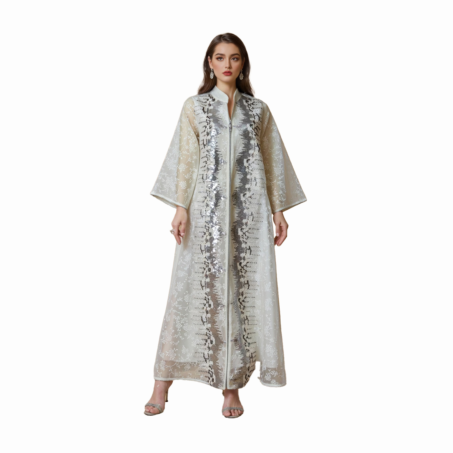 Gaun panjang elegan berbahan j - Summer Clothing Affordable ulasan dan harga