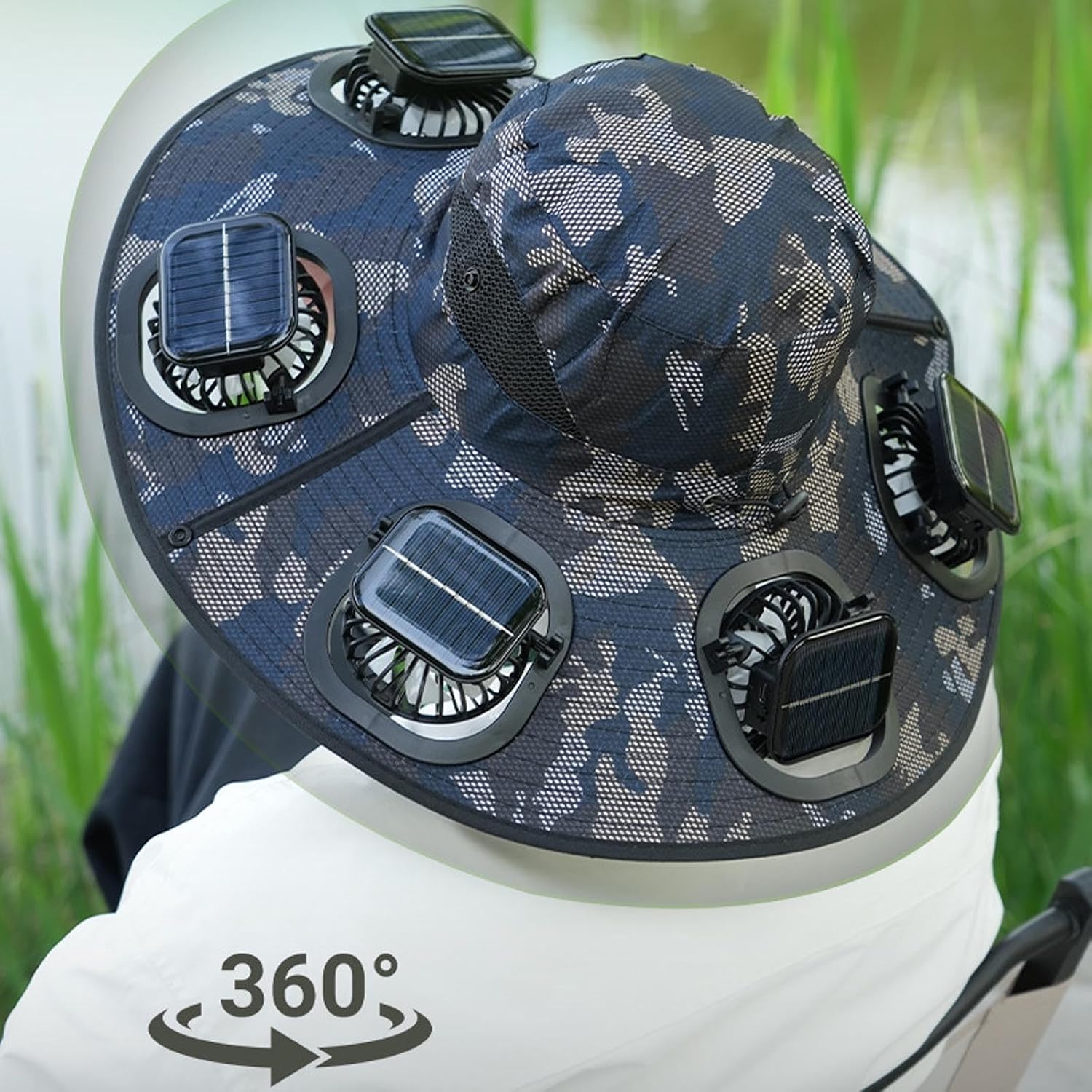 Topi Kipas Tenaga Surya Hot 6  - Summer Clothing Capsule ulasan dan harga