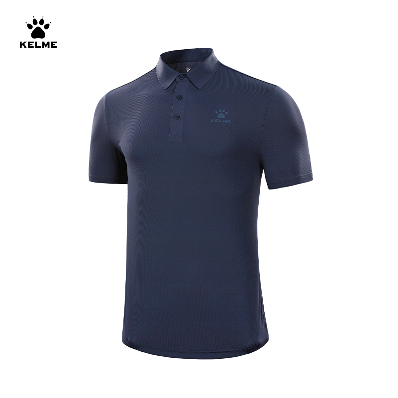 KELME kaus Polo bordir 85% kat - Summer Clothing Brands Men ulasan dan harga