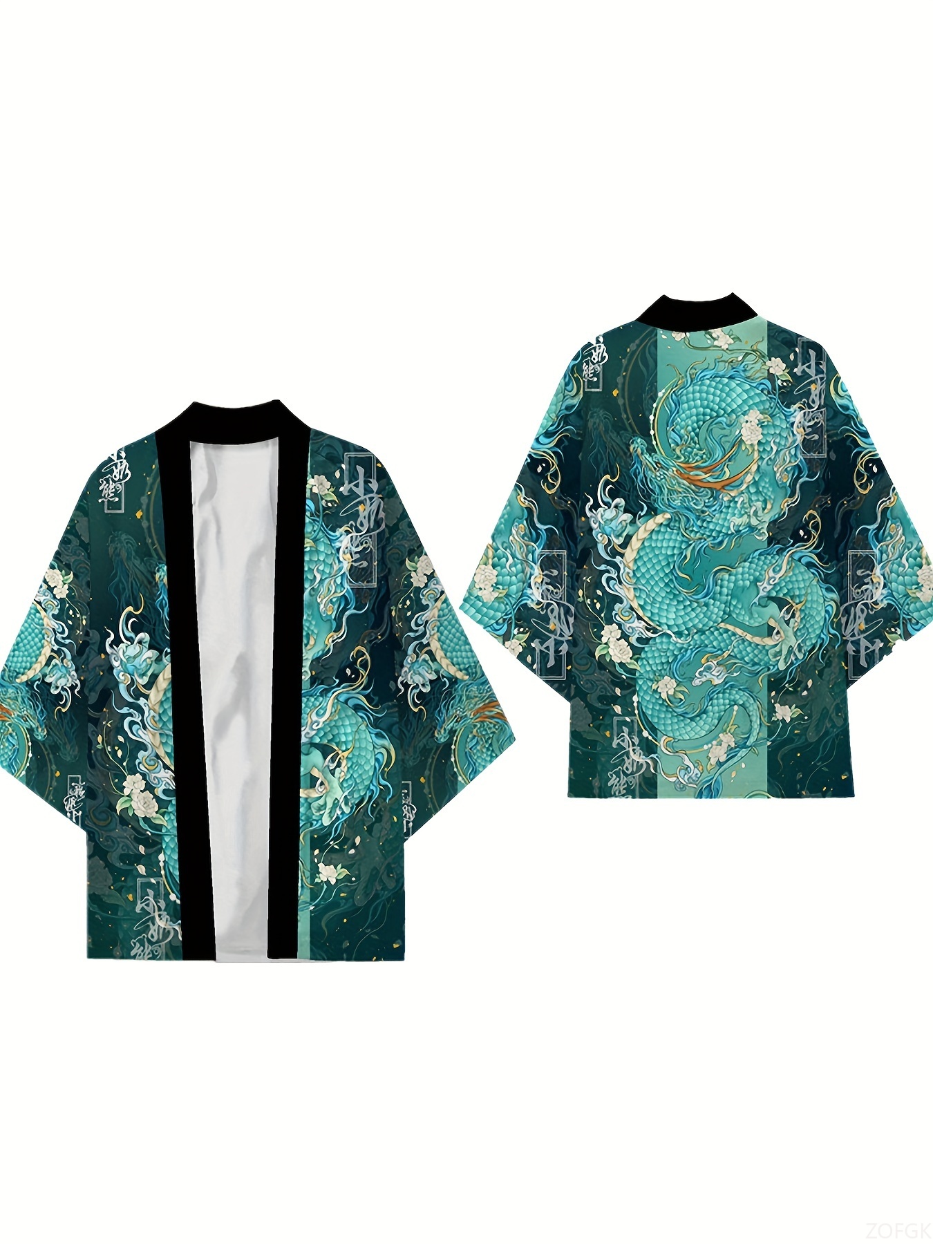 Kimono Uniseks Atasan Gambar C - Yours Summer Clothing ulasan dan harga