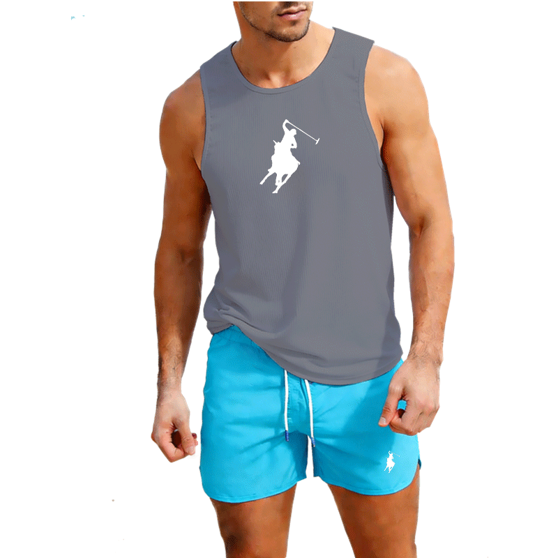 Set Rompi dan Celana Pendek Mu - Summer Clothing Sets ulasan dan harga