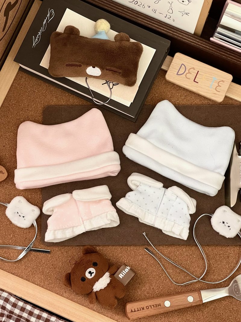 Pakaian Boneka Katun 10cm Seri - Summer Clothing Fabric ulasan dan harga
