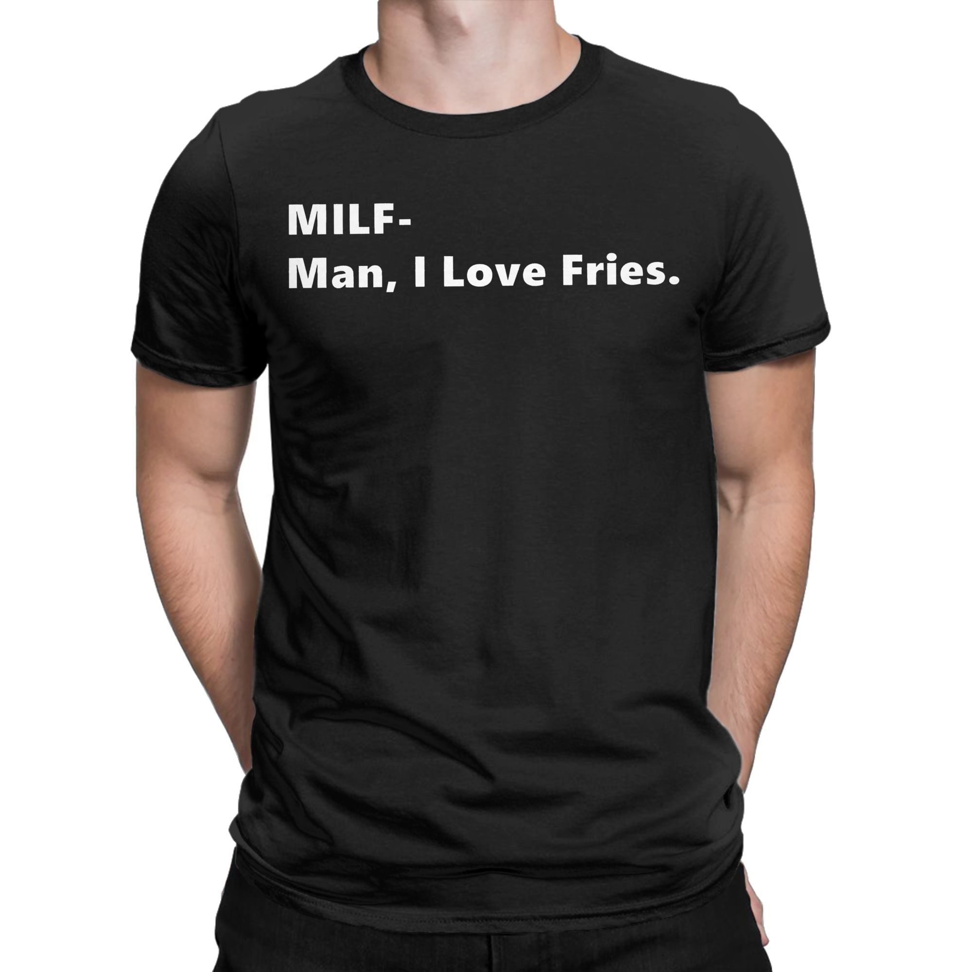 MILF Man I Love Fries Kaus Kut - Summer Clothing Ideas Men ulasan dan harga