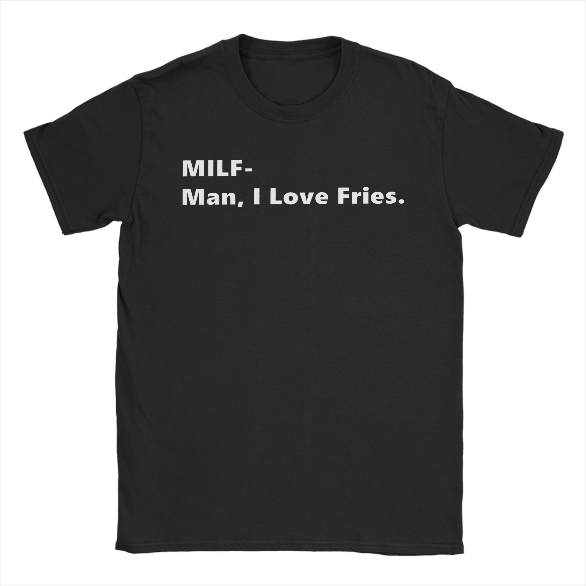 MILF Man I Love Fries Kaus Kut - Summer Clothing Ideas Men ulasan dan harga