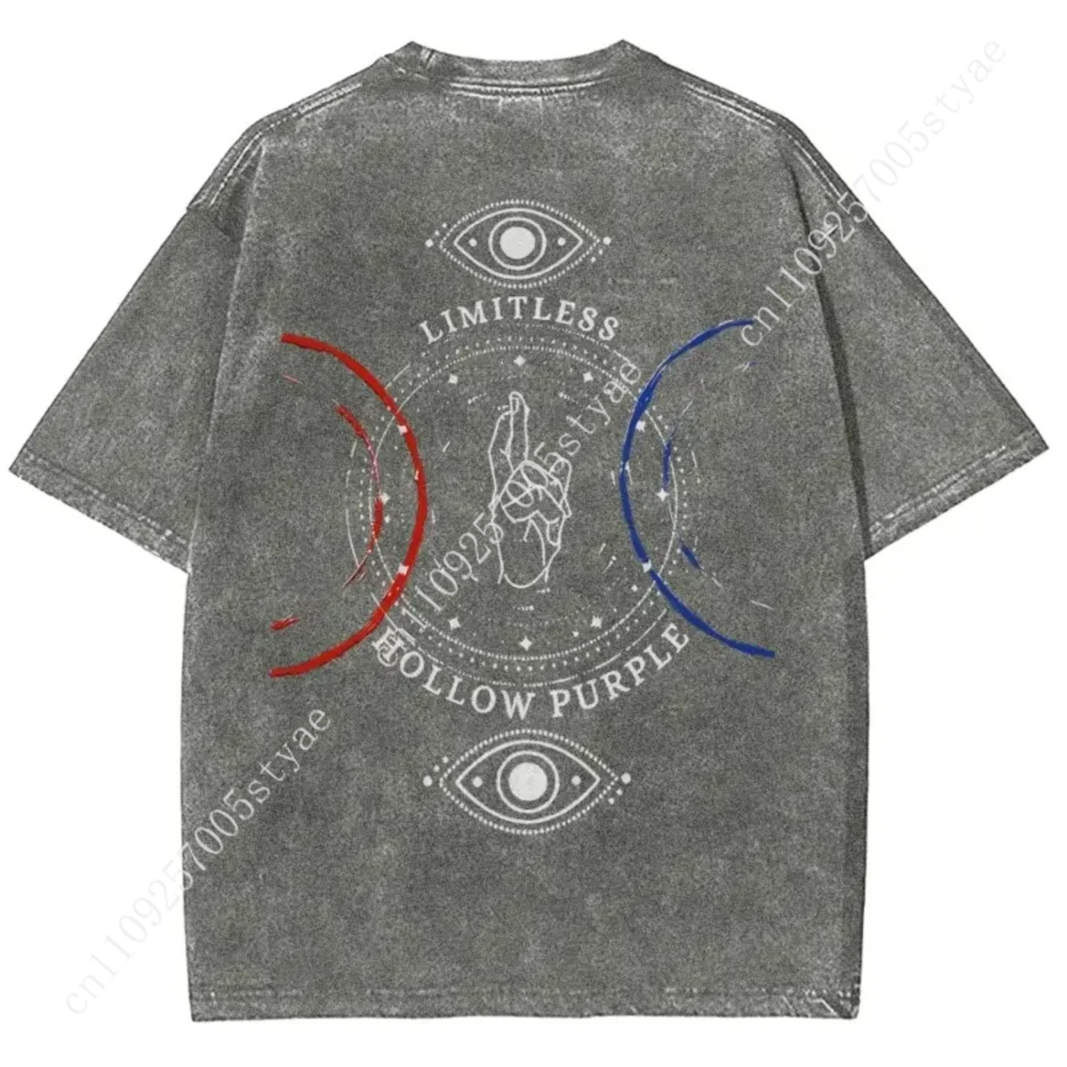 Kaos Print Anime Gojo Satoru P - Yours Summer Clothing ulasan dan harga