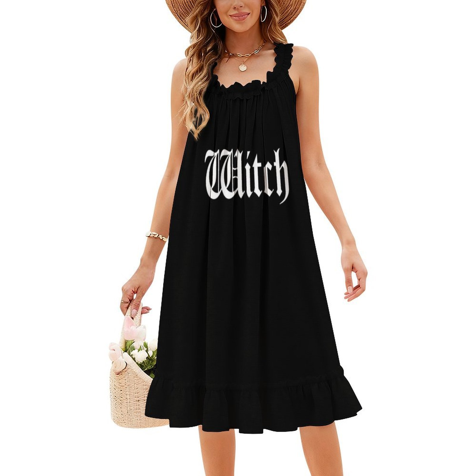 Gaun Tanpa Lengan Bohemian Pen - Summer Vacation Clothing Women ulasan dan harga