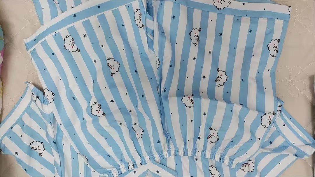 BT21 Set Musim Panas Uniseks K - Summer Clothing Holiday ulasan dan harga