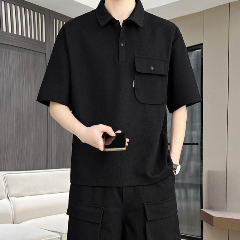 Setelan Kaos Polo Lengan Pende - Summer Clothing Sets ulasan dan harga