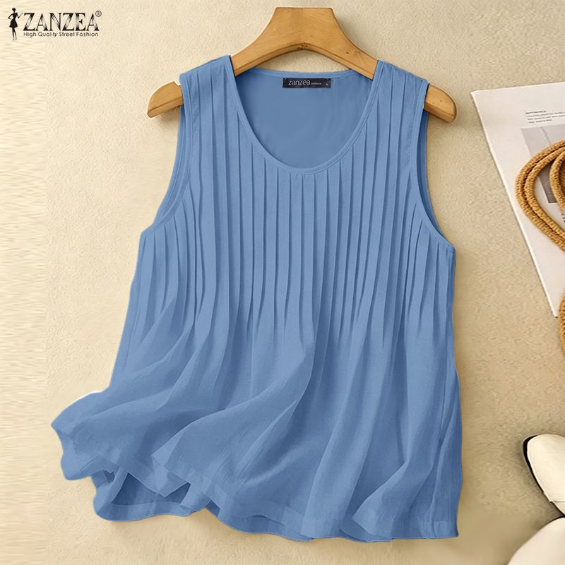 ZANZEA Tank Top Wanita Musim P - Summer Clothing Holiday ulasan dan harga