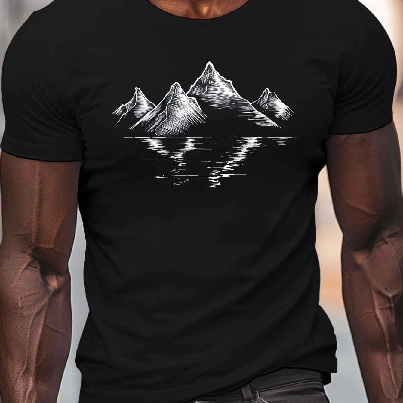 Kaos Kasual Pria Royal dengan  - Summer Clothing Range ulasan dan harga