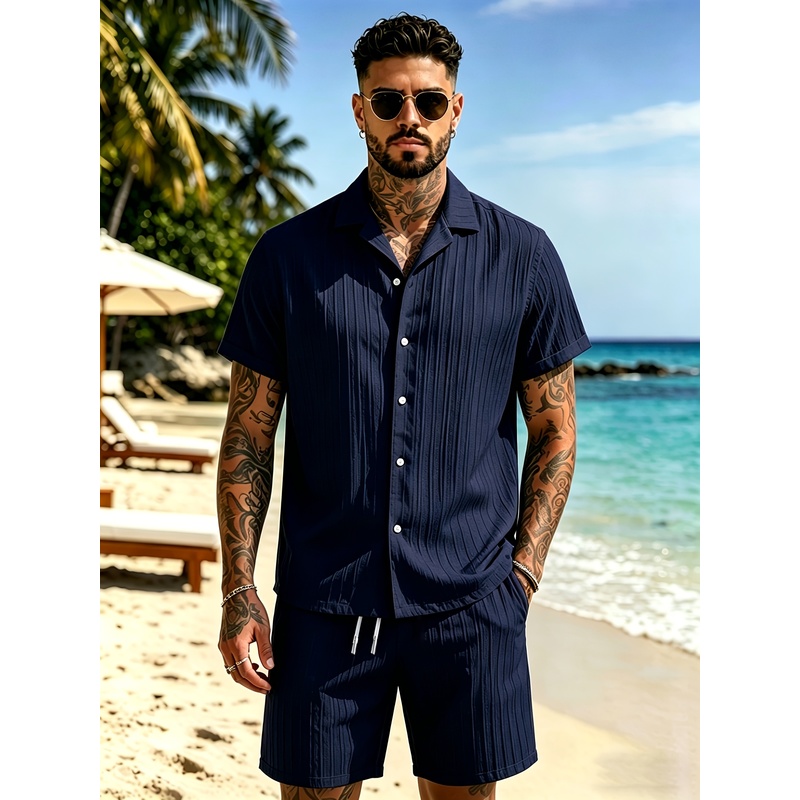 Setelan Kasual Musim Panas Pri - Summer Clothing Sets ulasan dan harga