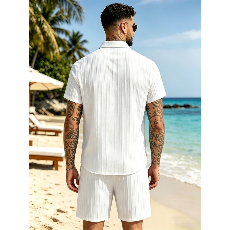 Setelan Kasual Musim Panas Pri - Summer Clothing Sets ulasan dan harga