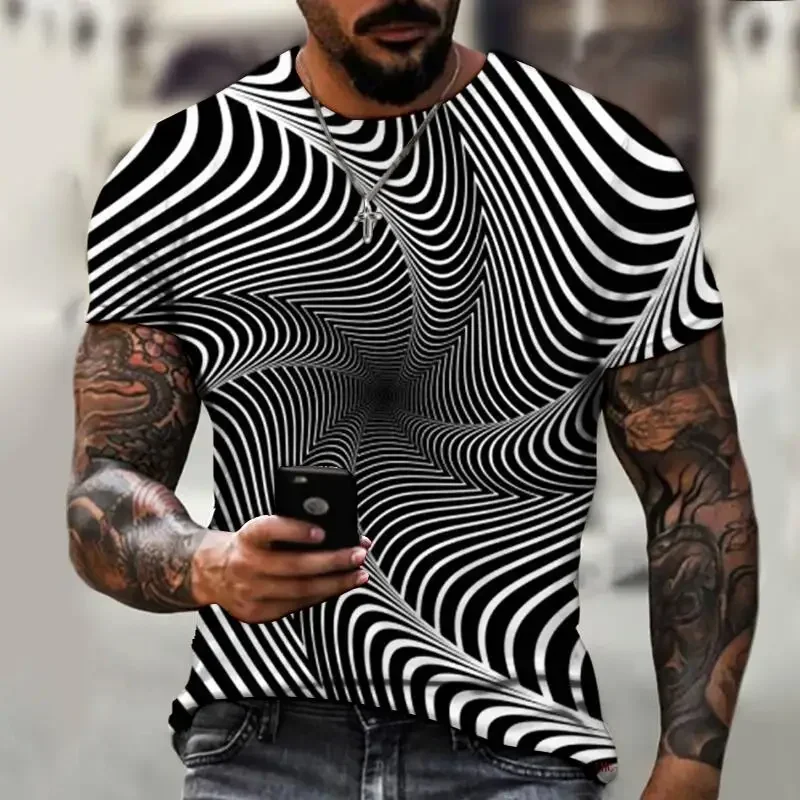 Kaos Pria Cetak 3D, Pakaian Lo - Summer Clothing Affordable ulasan dan harga