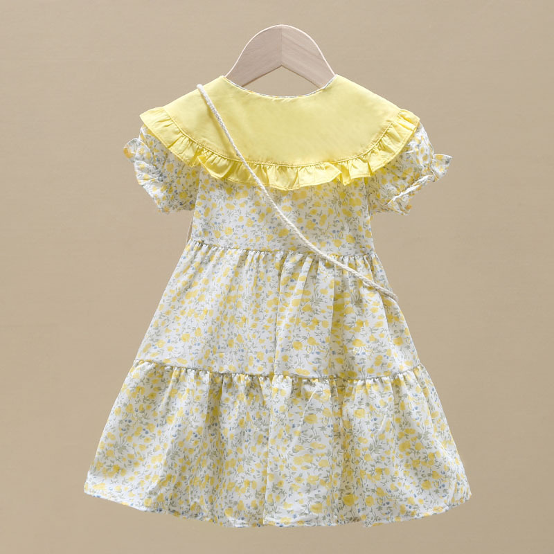 2 Buah Baju Anak Perempuan Kec - Sundress Midi Floral ulasan dan harga