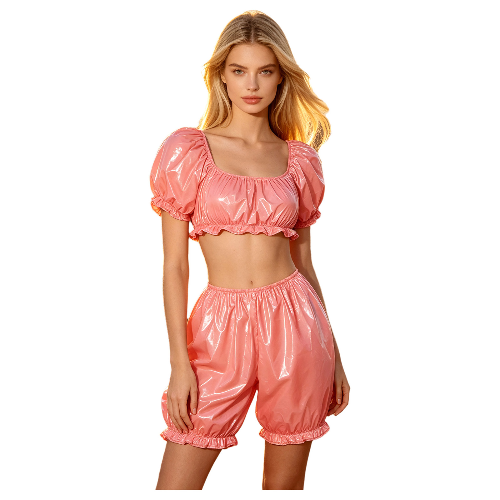 Pakaian Klub Wanita Bahan Kuli - Summer Clothing Sets ulasan dan harga