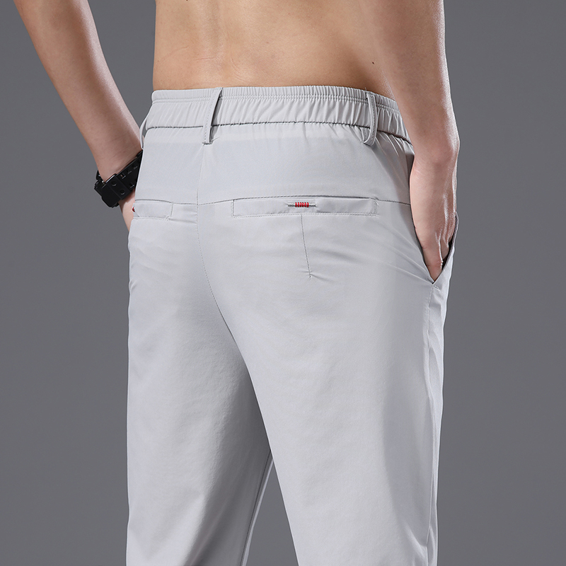 Celana Pria Tipis Bahan Sutra  - Summer Clothing Brands Men ulasan dan harga