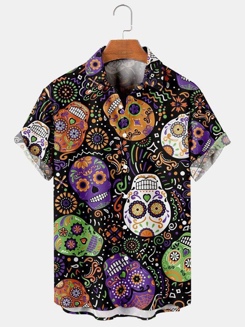Kaus Hawaii lengan pendek kasu - Summer Clothing Affordable ulasan dan harga