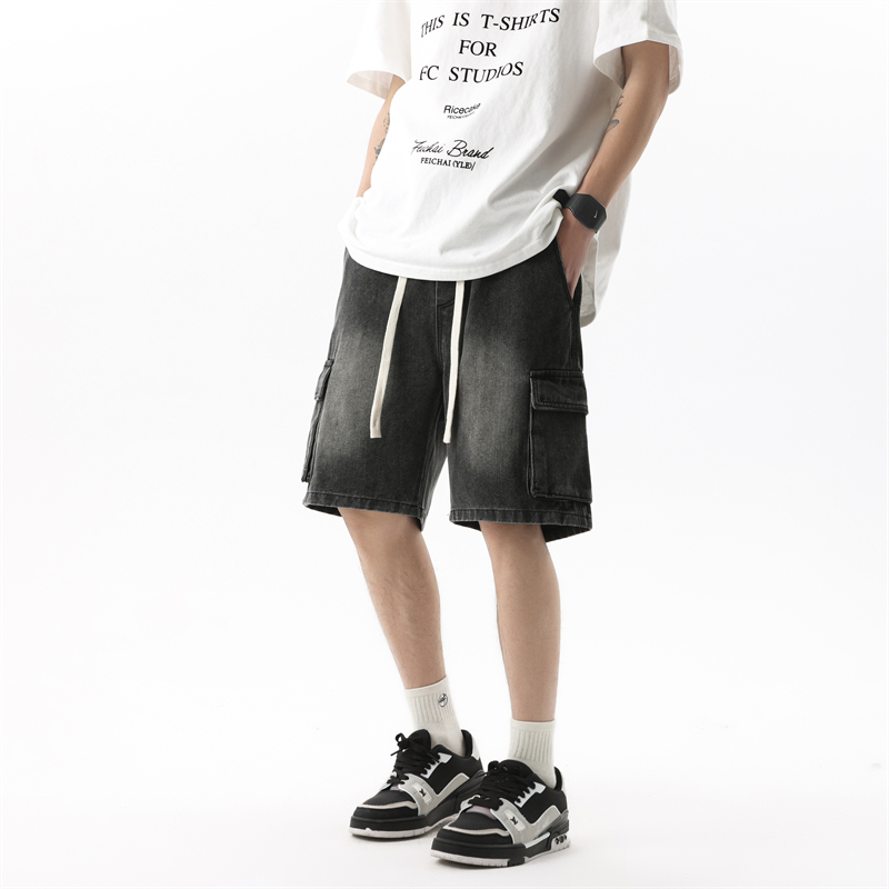Celana Pendek Denim Pria Musim - Summer Clothing Brands Men ulasan dan harga